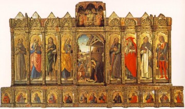 コンヴェルサーノ多翼祭壇画 バルトロメオ・ヴィヴァリーニ Oil Paintings